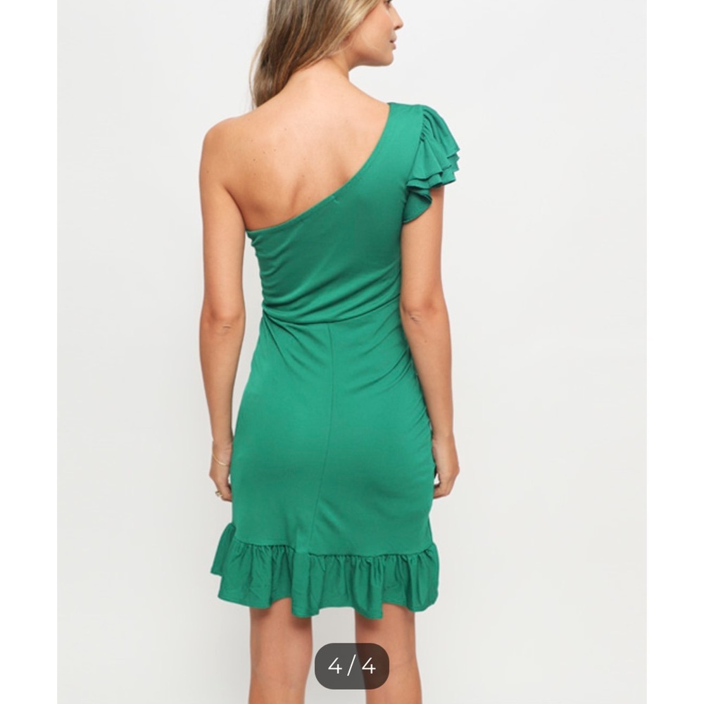 Sfera • Asymmetrical Ruffle Dress - Picture 3 of 12
